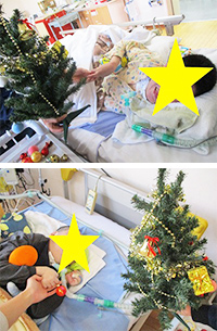 21病棟『クリスマス装飾』