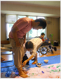 外来相談 水遊びアート 外来相談 水遊びアート