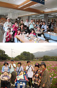 外来相談～砥部焼絵付け体験★コスモスまつり～