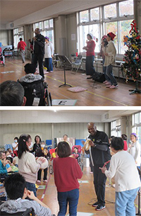 病棟行事「雪の会」