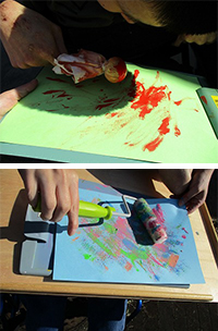 23病棟 午後の活動 手指クラブ