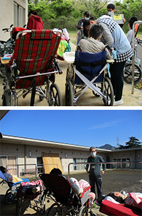 季節あそび（ポスター制作、外気浴）