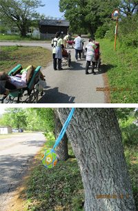 22病棟行事「院内散歩」