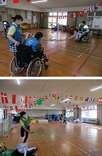 21病棟社会見学代替行事「スポーツ大会」