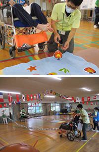 22病棟　社会見学代替行事「スポーツ大会」