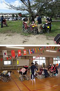 22病棟　社会見学代替行事「院内散歩＆レクリエーション」