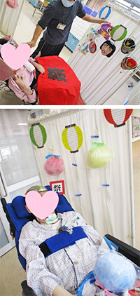 22病棟療育「秋祭り」